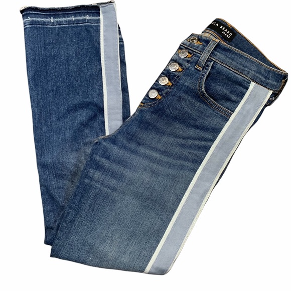 Veronica Beard Carolyn Baby Boot High Rise Jeans - Picture 7 of 16